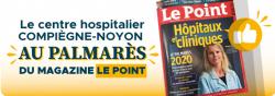 Le centre hospitalier au palmarès du magazine Le Point